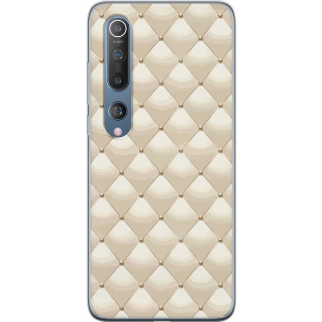 Kännykkäkuori Xiaomi Mi 10 5G-laitteelle, jossa on Kultakiilto kuvio