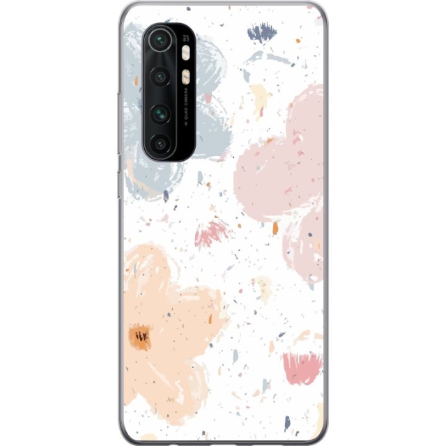 Kännykkäkuori Xiaomi Mi Note 10 Lite-laitteelle, jossa on Kukat kuvio