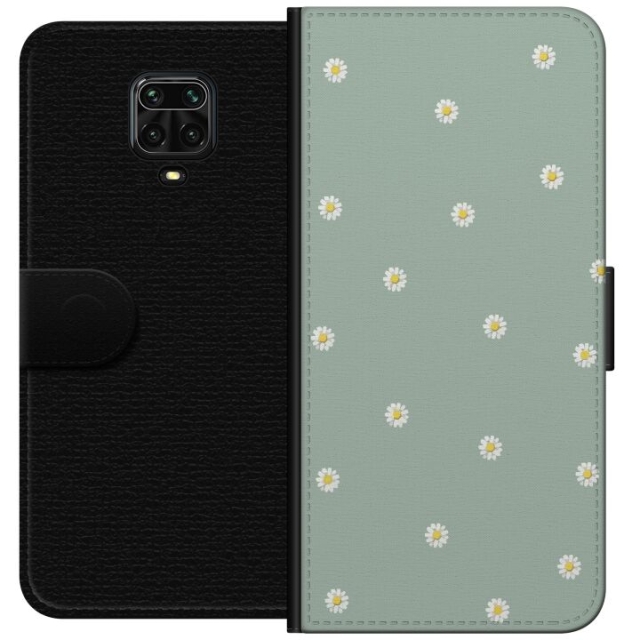 Lompakkokotelo Xiaomi Redmi Note 9 Pro-laitteelle, jossa on Papinkello kuvio