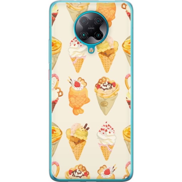 Kännykkäkuori Xiaomi Poco F2 Pro-laitteelle, jossa on Lasinen kuvio