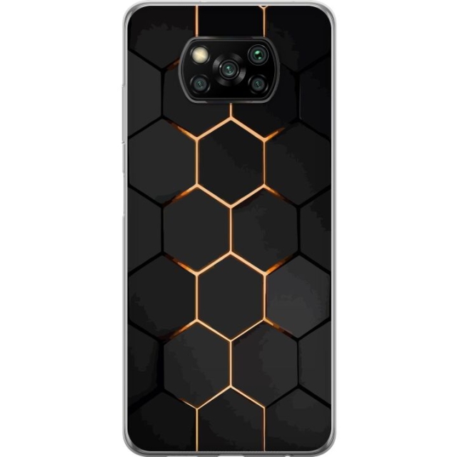 Kännykkäkuori Xiaomi Poco X3 NFC-laitteelle, jossa on Ylellinen Kuvio kuvio