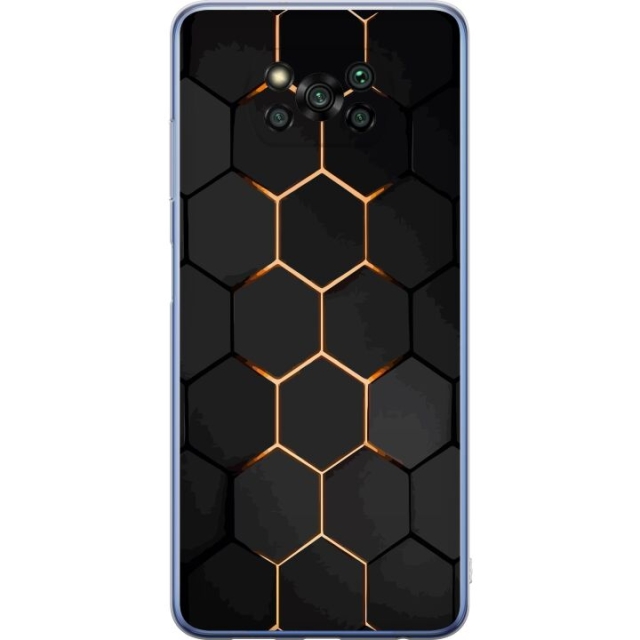 Kännykkäkuori Xiaomi Poco X3 Pro-laitteelle, jossa on Ylellinen Kuvio kuvio