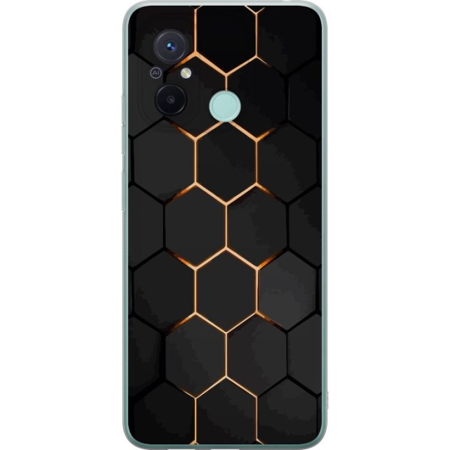 Kännykkäkuori Xiaomi Redmi 12C-laitteelle, jossa on Ylellinen Kuvio kuvio