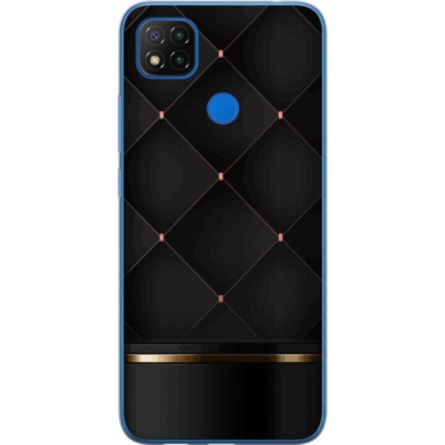 Kännykkäkuori Xiaomi Redmi 9C NFC-laitteelle, jossa on Ylellinen linja kuvio