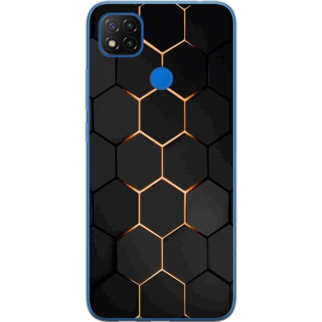 Kännykkäkuori Xiaomi Redmi 9C NFC-laitteelle, jossa on Ylellinen Kuvio kuvio