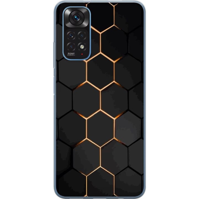 Kännykkäkuori Xiaomi Redmi Note 11-laitteelle, jossa on Ylellinen Kuvio kuvio