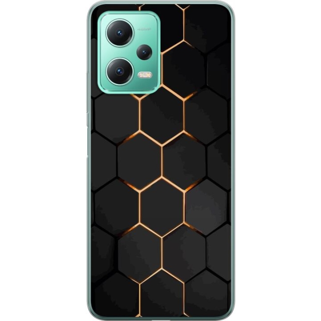 Kännykkäkuori Xiaomi Redmi Note 12-laitteelle, jossa on Ylellinen Kuvio kuvio