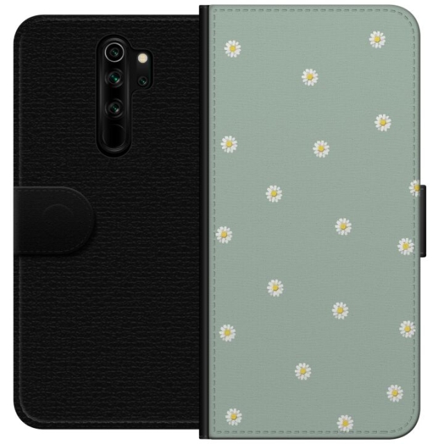 Lompakkokotelo Xiaomi Redmi Note 8 Pro -laitteelle, jossa on Papinkello kuvio