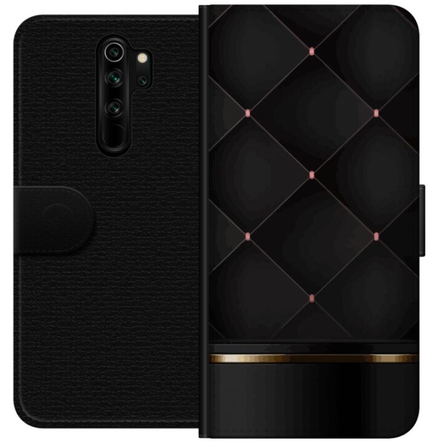 Lompakkokotelo Xiaomi Redmi Note 8 Pro -laitteelle, jossa on Ylellinen linja kuvio