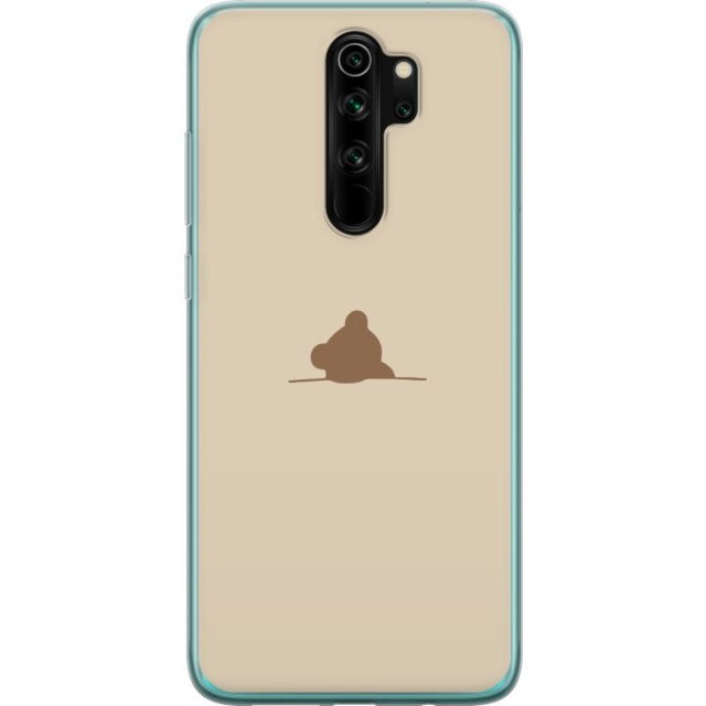 Kännykkäkuori Xiaomi Redmi Note 8 Pro -laitteelle, jossa on Nalle kuvio