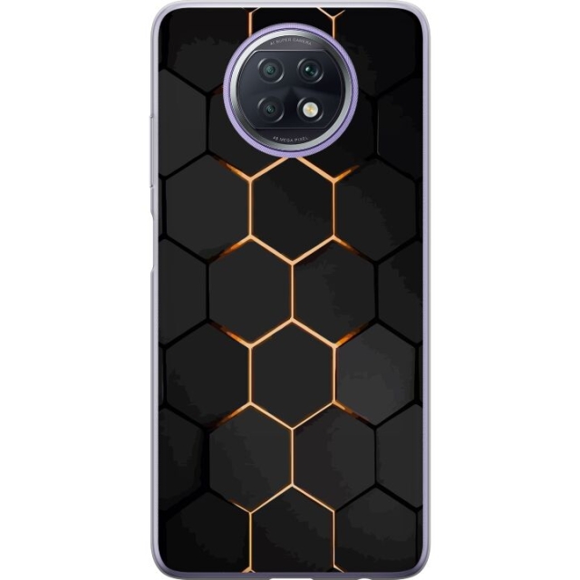 Kännykkäkuori Xiaomi Redmi Note 9T-laitteelle, jossa on Ylellinen Kuvio kuvio