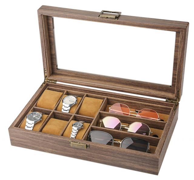Förvaring till klockor och solglasögon