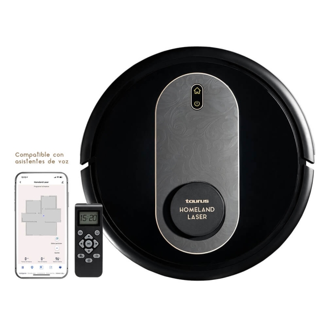 Taurus Robot Vacuum Cleaner Homeland Laser APP