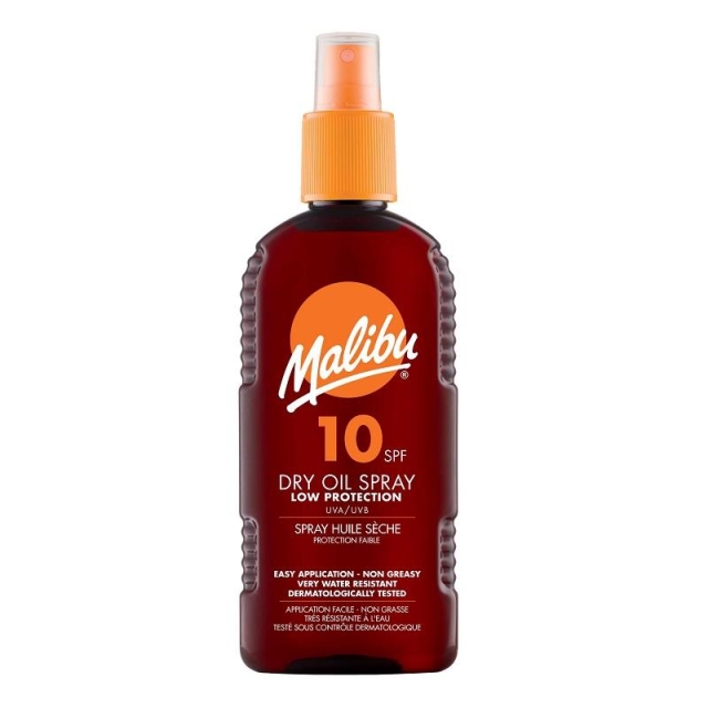 Malibu Dry Oil Spray SPF10 200ml