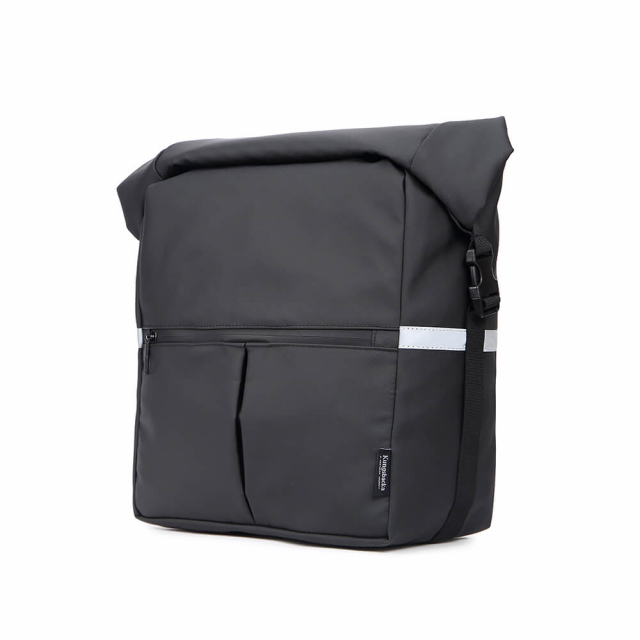 Kungsbacka Bikebag Gorm Single Carrier Black