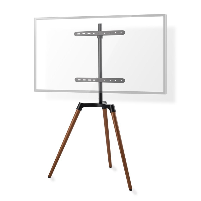 Nedis TV Lattiajalusta | 50 - 65 " | Maksimi tuettu näytön paino: 35 kg | Skandinaavinen Design | Käänneltävä | Kaatumisenesto-lenkki | Pikalukko | Alumiini / Teräs | Musta