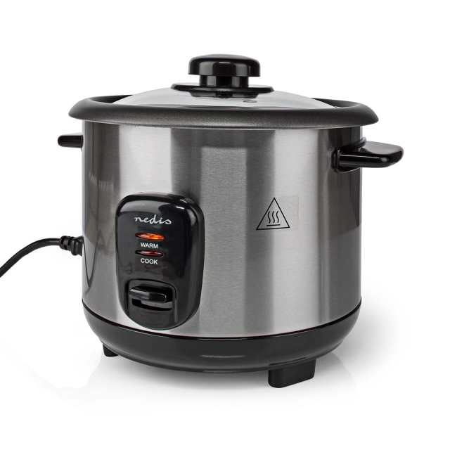 Nedis Riisinkeitin | 1 l | 400 W | Tarttumaton pinnoite | Irrotettava kulho | Automaattinen sammutus