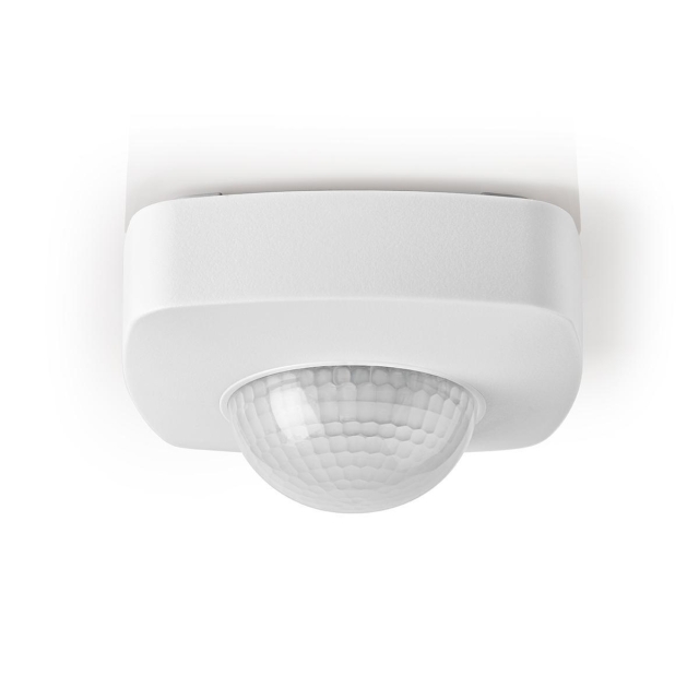 Nedis Liiketunnistin | Sisä-ja Ulkotiloihin | 3-Wire | Tyyppi F (CEE 7/7) | 360 ° | 5 - 300 W | 300 W | 1200 W | 3 - 2000 Lux | Anturitekniikka: PIR | Anturi ulottuvilla: 2.0 - 8.0 m