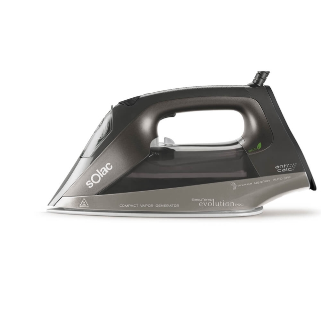 SOLAC Steam Iron Easy Temp Evolution Pro