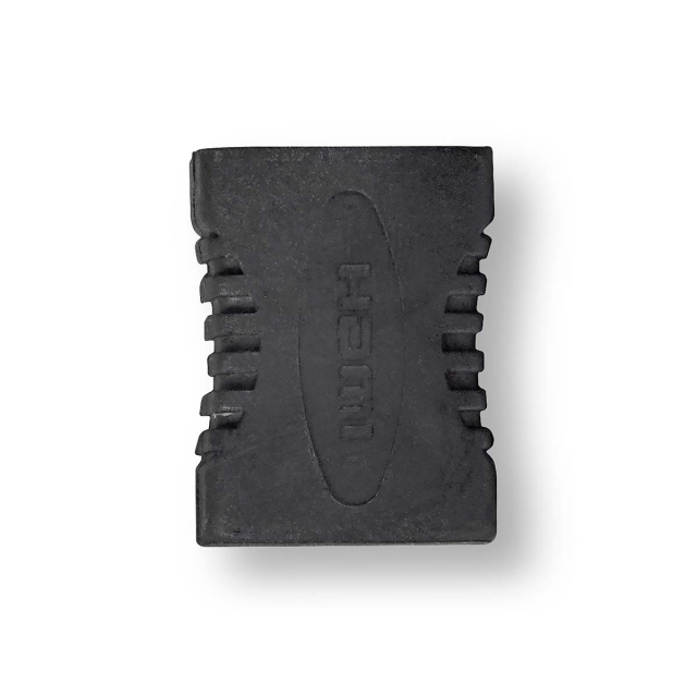 Nedis HDMI™ -sovitin | HDMI™ Ulostulo | HDMI™ Ulostulo | Kullattu | Suora | PVC | Antrasiitti | 1 kpl | Laatikko