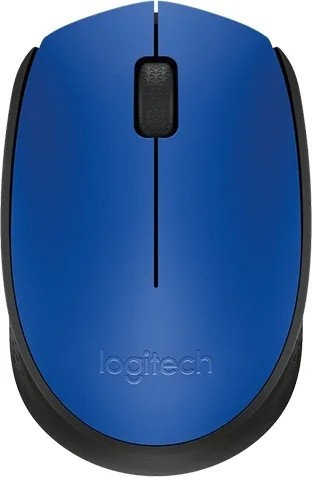Logitech M171 Wireless Mouse, 2,4GHz IR, USB-nanovastaanotin, sininen