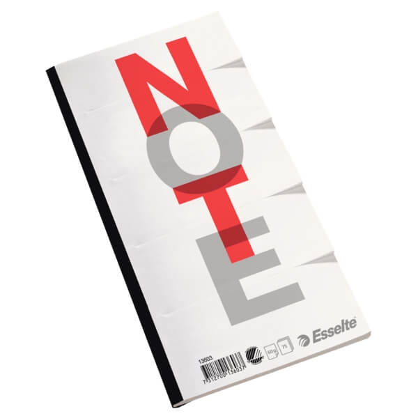 ESSELTE Block med Flik 75 blad