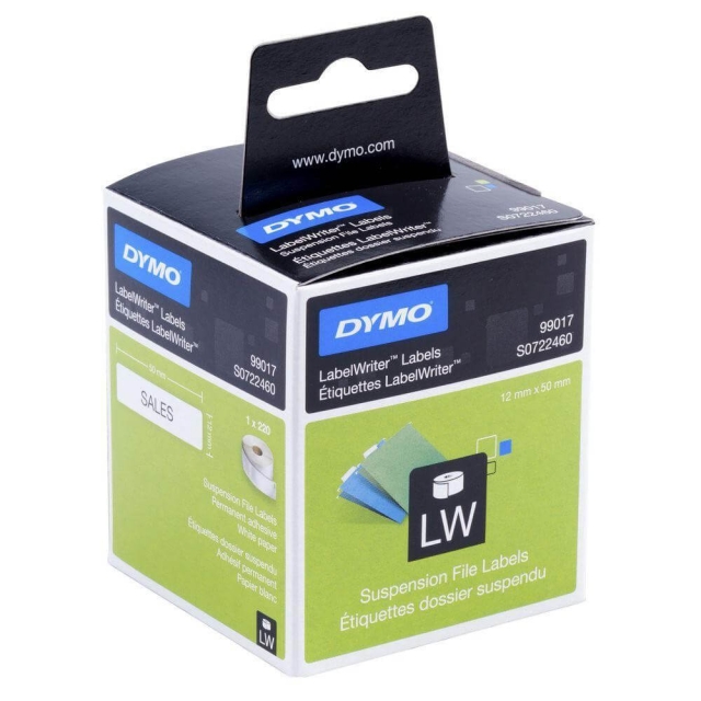 DYMO Labels S0722460 99017 Suspension File