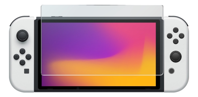 DELTACO GAMING näytönsuoja, Nintendo Switch 7" OLED, 0,33mm, 9H