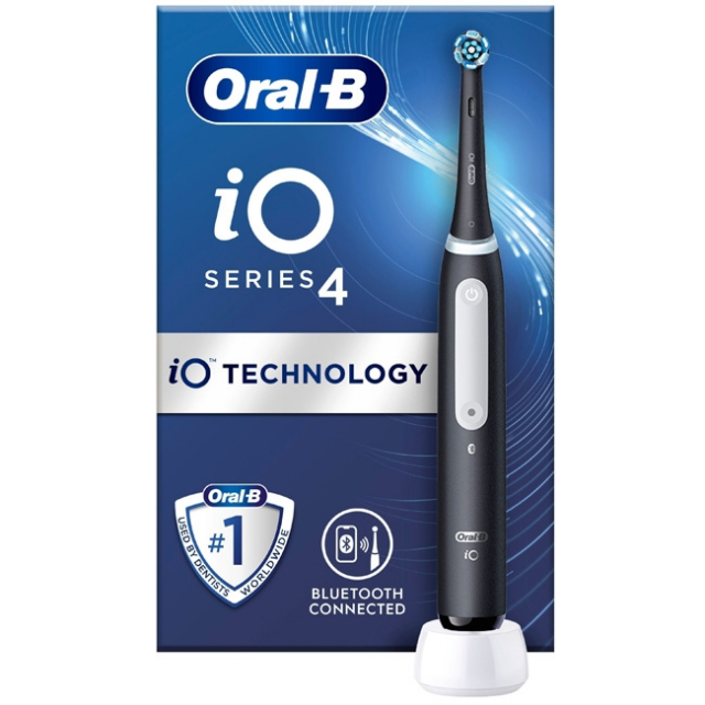 Oral B Eltandborste iO4 Matt Black Wi