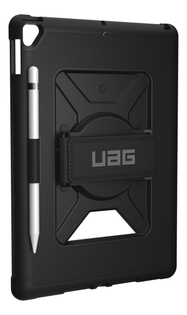 UAG iPad 10.2" 2019 w/handstrop Metropolis BULK Black
