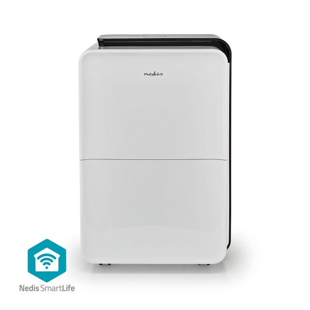 Nedis SmartLife-Ilmankuivain | Wi-Fi | 30 l/Päivä | Kosteudenpoisto / Jatkuva / Kuivaa pyykkiä / Ilmanvaihto | Android™ / IOS | Säädettävä hygrostaatti | 210 m³/h