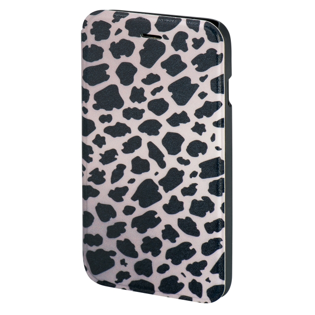 Hama Plånboksväska DesignLine iPhone6/6S Leopard Grå