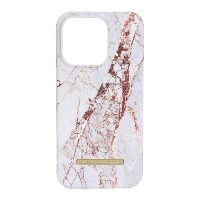 Onsala COLLECTION Backcover Soft iPhone 14 Pro 6,1" White Rhino Marble