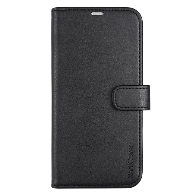 RADICOVER Flipcover 3 card Anti Radiation iPhone 14 Plus 6,7" Black PU RFID