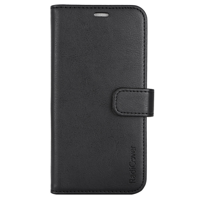 RADICOVER Flipcover 3 card Anti Radiation iPhone 14 Pro 6,1" Black PU RFID