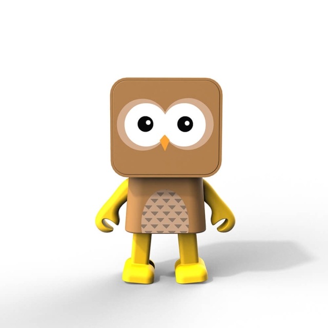 Mobility On Board MOB Kaiutin Langaton  Tanssiva Pöllö