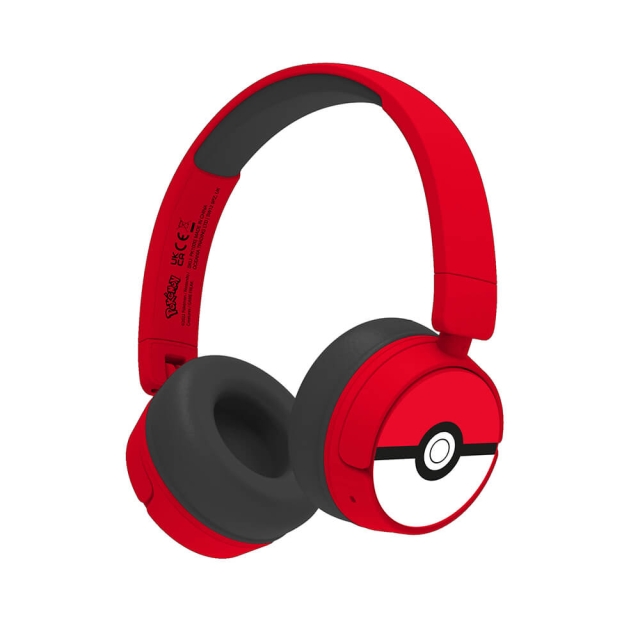 POKEMON Headphone On-Ear Junior  Wireless 85dB/95dB Sharing Aux