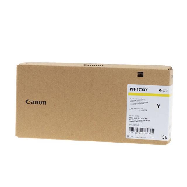Canon Musteet 0778C001 PFI-1700 Keltainen