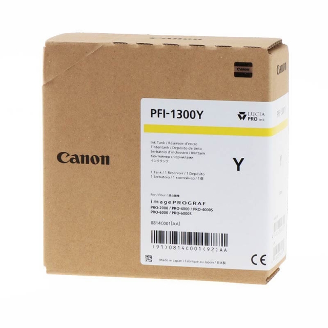 Canon Musteet 0814C001 PFI-1300 Keltainen