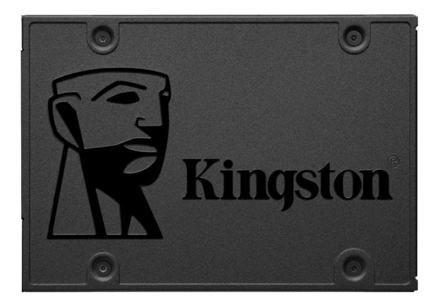 Kingston 2,5" SSD A400, 480 GB, SATA3 6Gb/s, musta