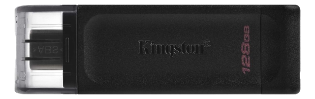 kingston DataTraveler 70 - 128 Gt USB-C 3.2 -muistitikku