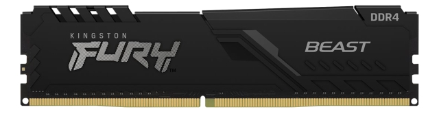 Kingston 16GB 3200MHz DDR4 CL16 DIMM (Kit of 2) FURY Beast Black