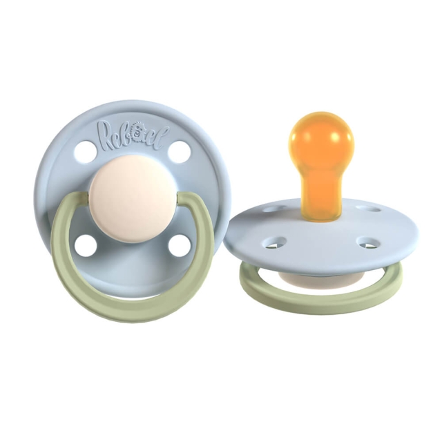 REBAEL Pacifier Singel Size 2 Cold Pearly Dolphin