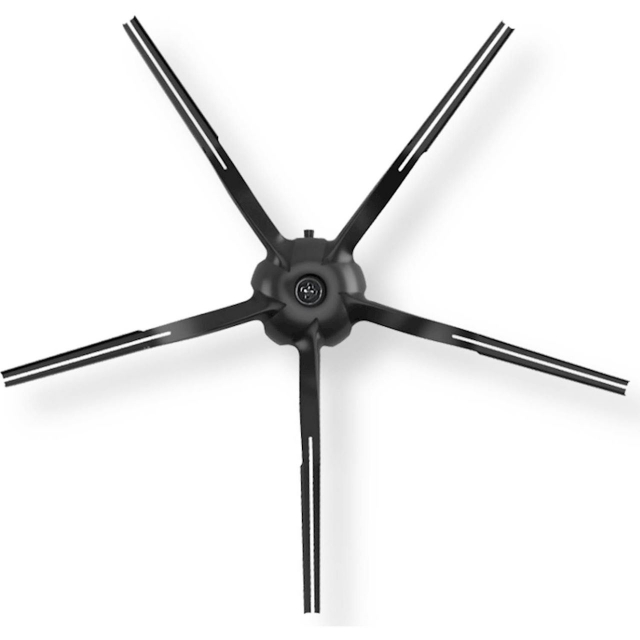 Roborock Sidoborstar XI3025, Gummi 2st, Svart