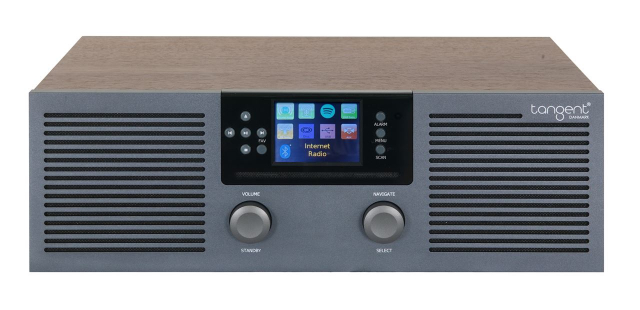 Tangent Radio Fem, Internet Radio, Walnut Veneer