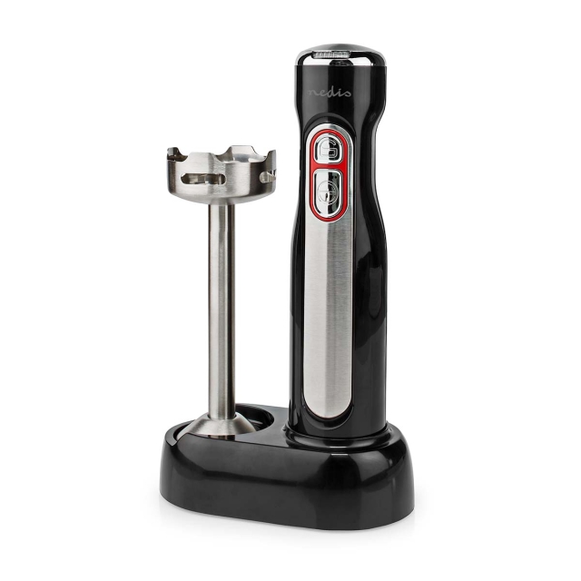 Nedis Sauvasekoitin | 100 W | Nopeusasetukset: 1 nopeusasetus | Hopea / Musta