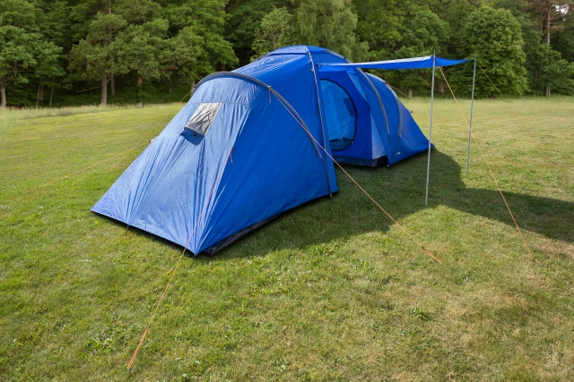 6-hengen perheteltta, (180 +200 + 180)x220 /190 cm, Sininen