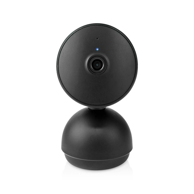 Nedis SmartLife Sisäkamera | Full HD 1080p | Kääntö/kallistus | MicroSD (ei sisälly) / Onvif / Pilvipalvelutallennus (valinnainen) | Liiketunnistimella | Yökuvaus | Musta