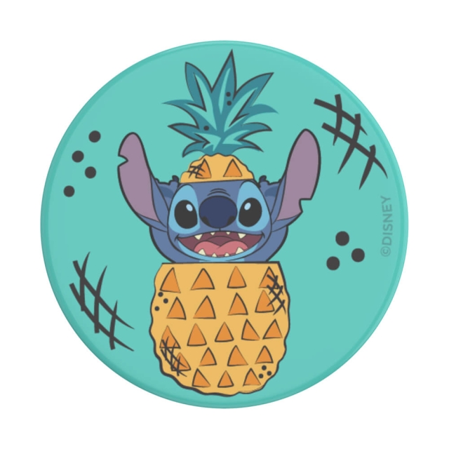PopSockets Matkapuhelimenpidike PopGrip Lisensoitu Stitch Pineapple