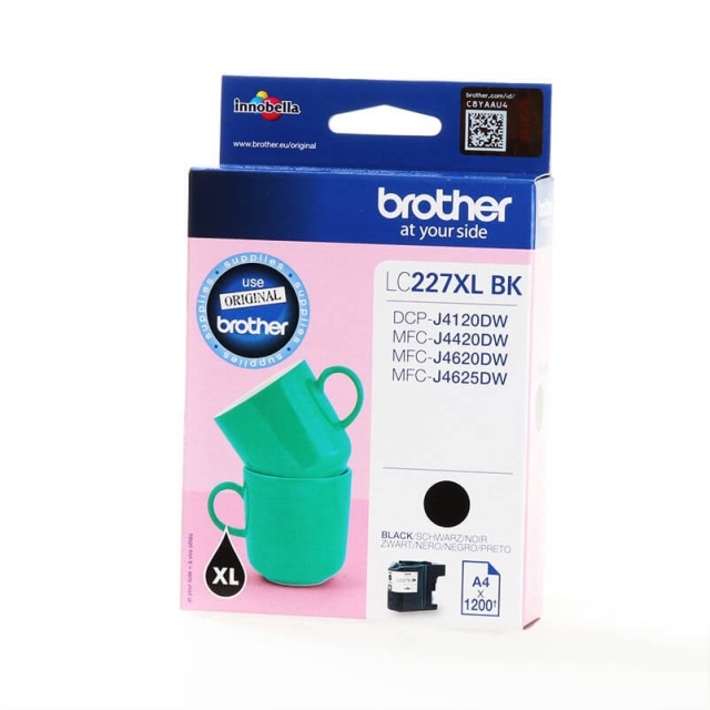 Brother Musteet LC227XLBK LC-227XL Musta